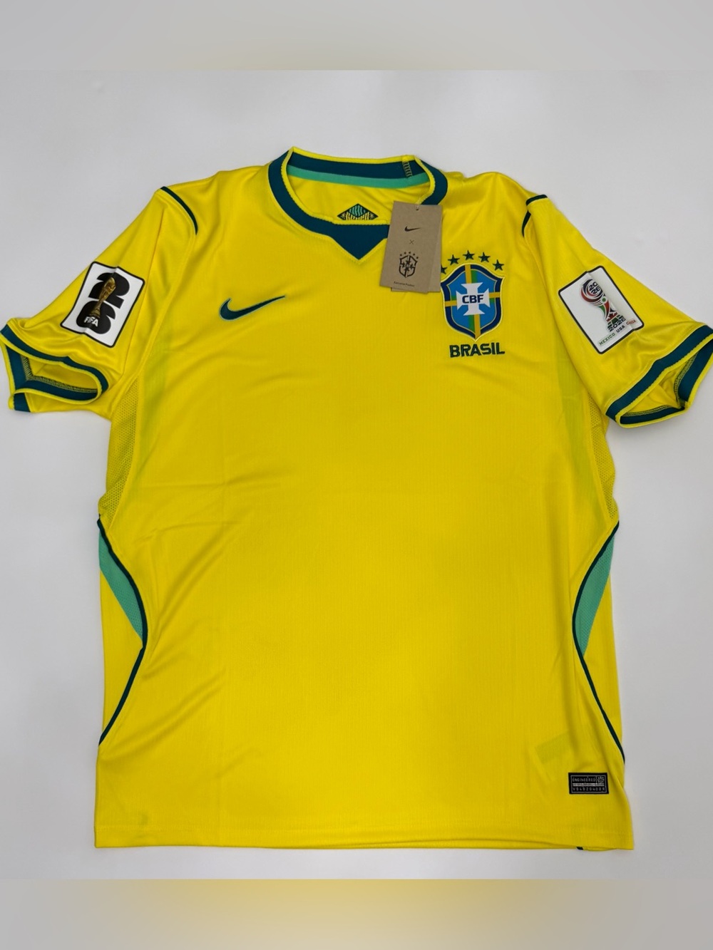 Men’s Brazil 2026 World Cup Home Soccer Jersey